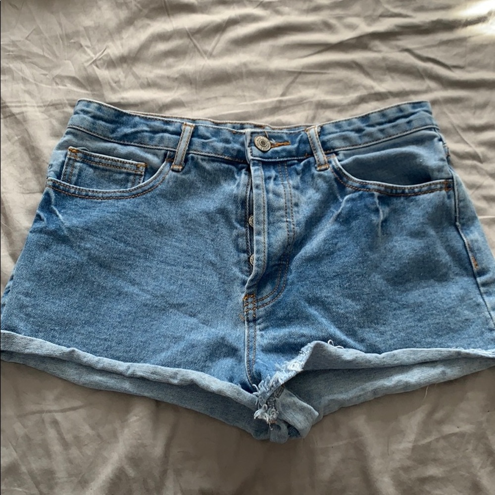 Forever 21 high waisted denim shorts